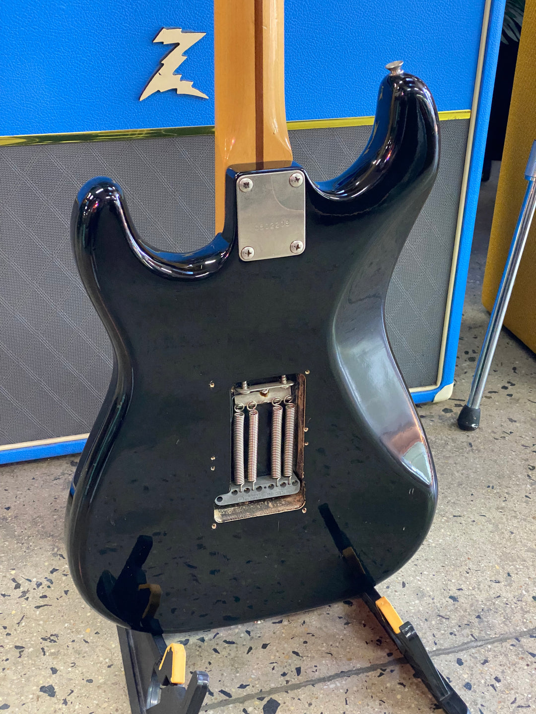 Greco 1980 SE-380 Strat Style Guitar w/case | Black ***Pre Loved***