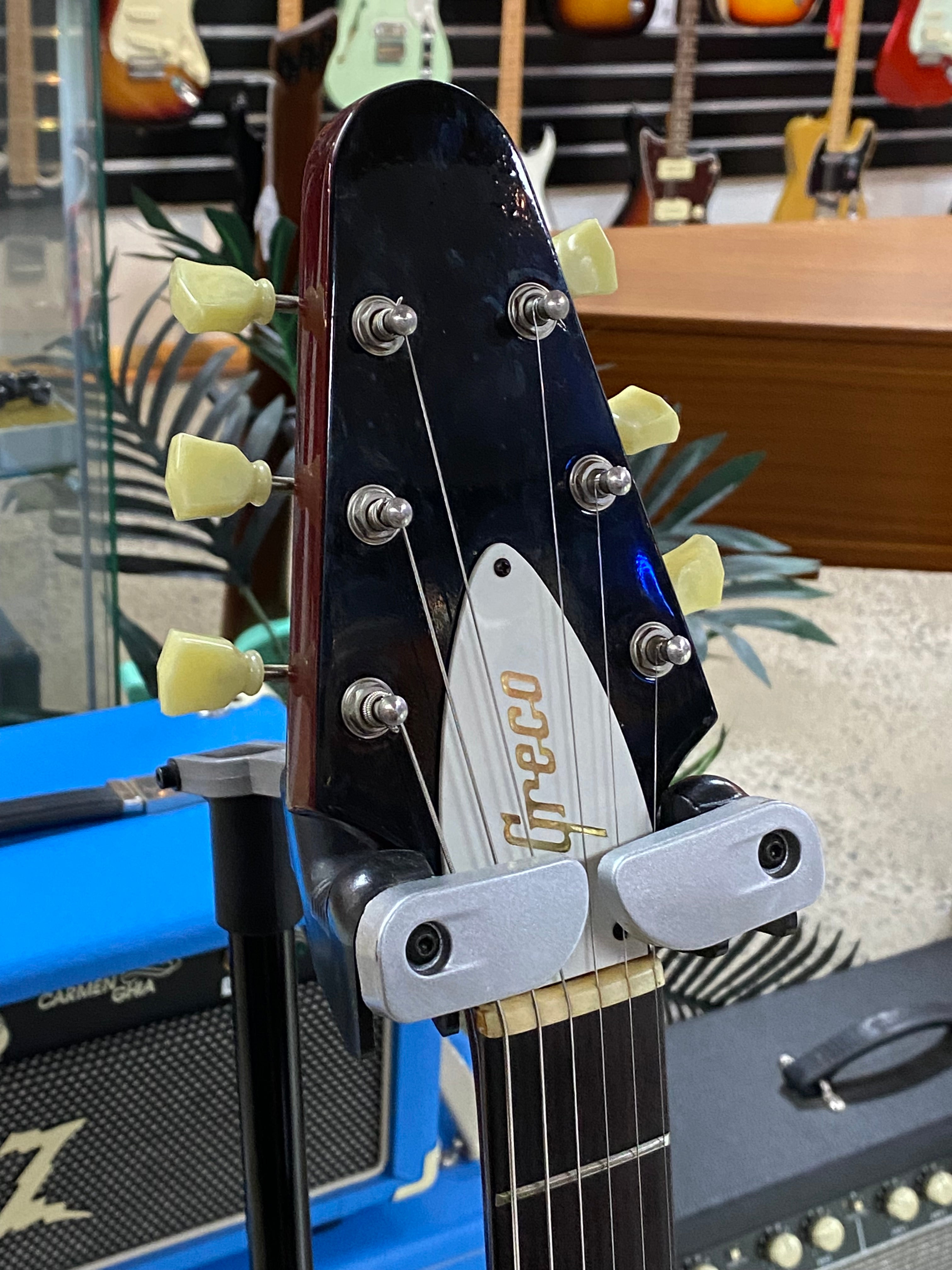 Greco MIJ 1980 FV600 Flying V Cherry W/bag ***Pre Loved