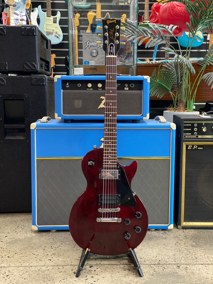 Gibson USA 1984 Les Paul Studio *modded* w/case | Wine Red **pre loved**