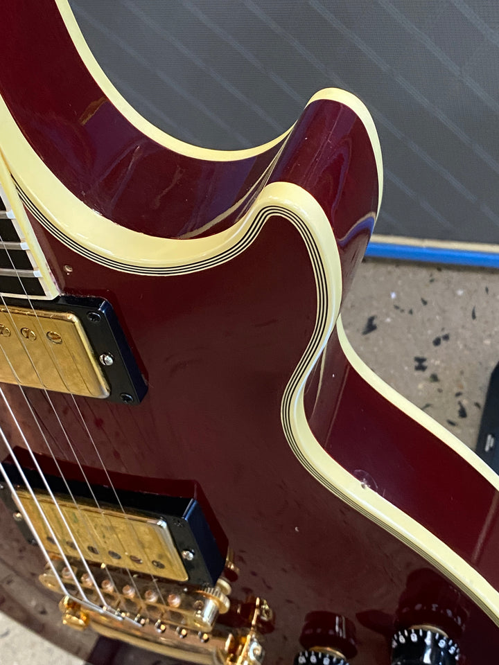 Gibson 1984 Les Paul Custom *modded* w/case | Wine Red **pre loved**