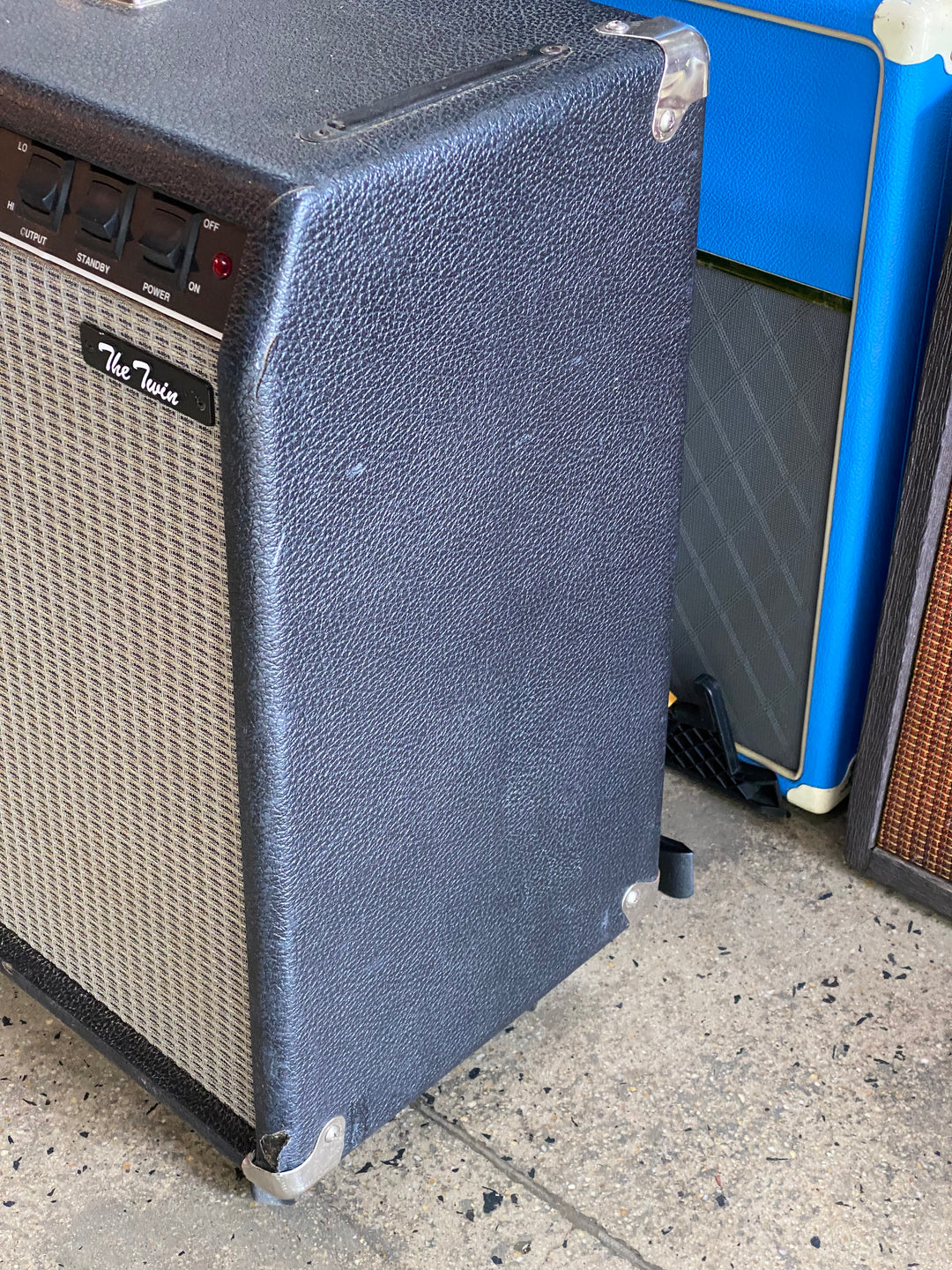 Fender 'The Twin' 2x12 Combo Amp Black Knob Early 90's ***pre loved***