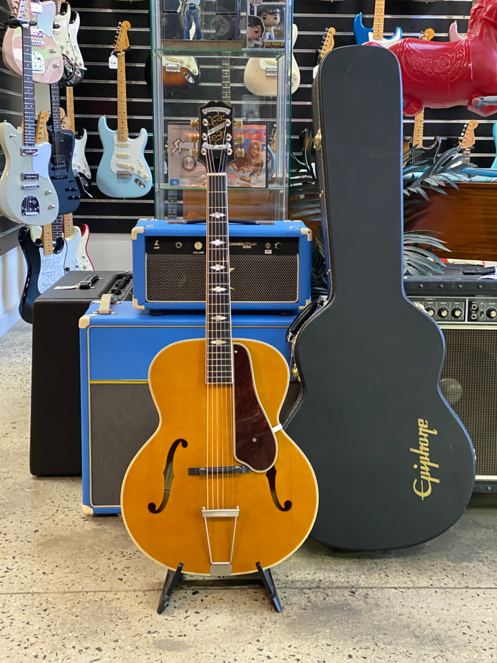 Epiphone 2016 Masterbilt De Lux w/case | Natural ***Pre Loved***