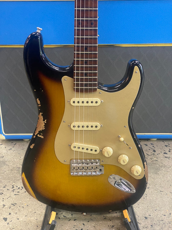 Fender Custom Shop F22 LTD Roasted 56 Strat Relic **Poblano Pickups**