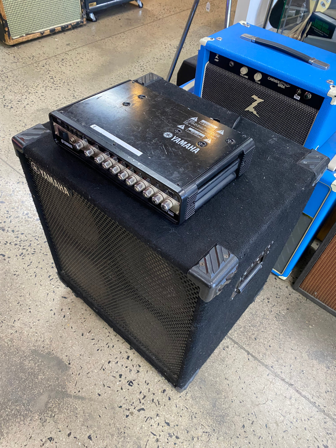 Yamaha BBT-500H Head + BBT410S 4x10 Bass Amp Stack ***Pre Loved***