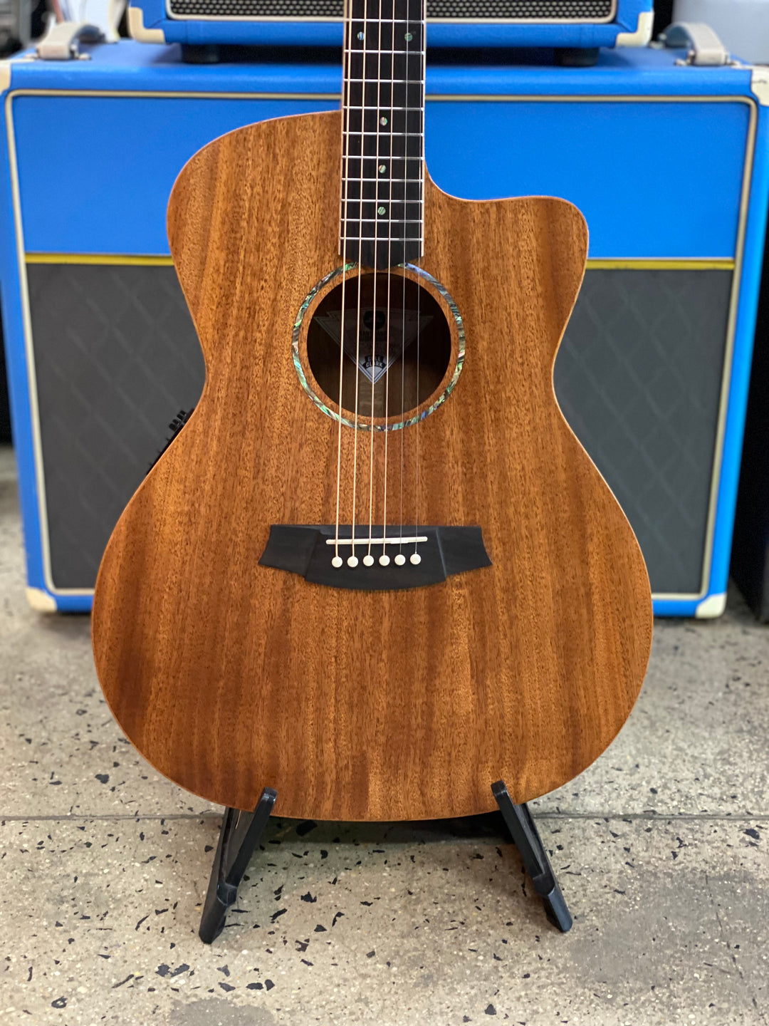 Cole Clark Studio GA SAN1EC All Solid African Mahogany