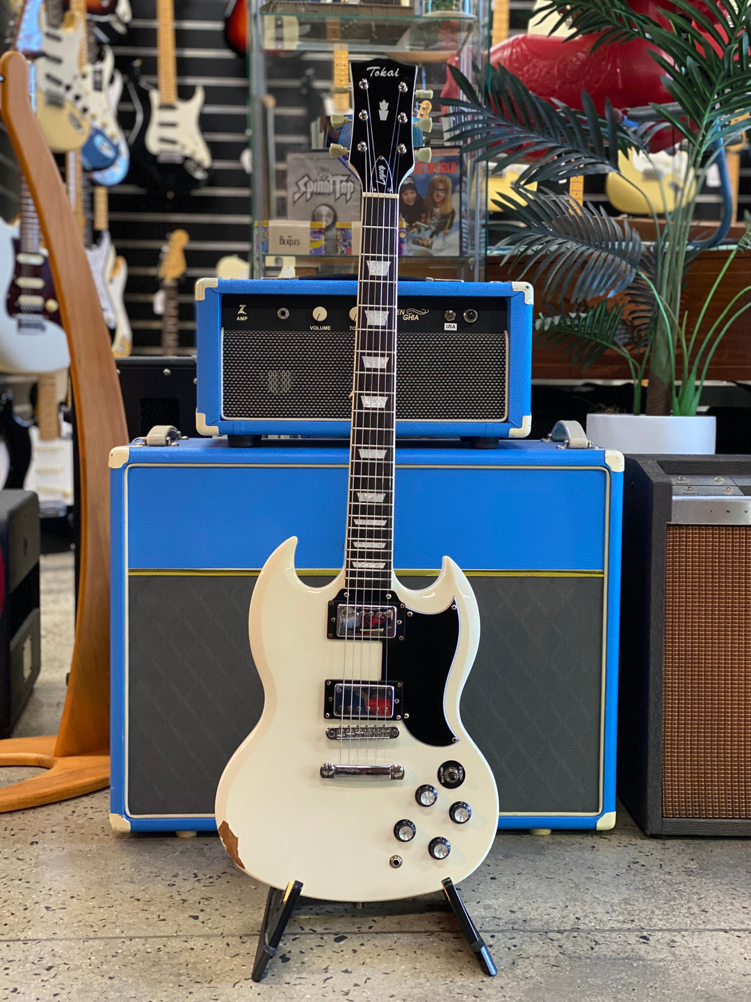 Tokai Legacy Sg White ***pre loved***