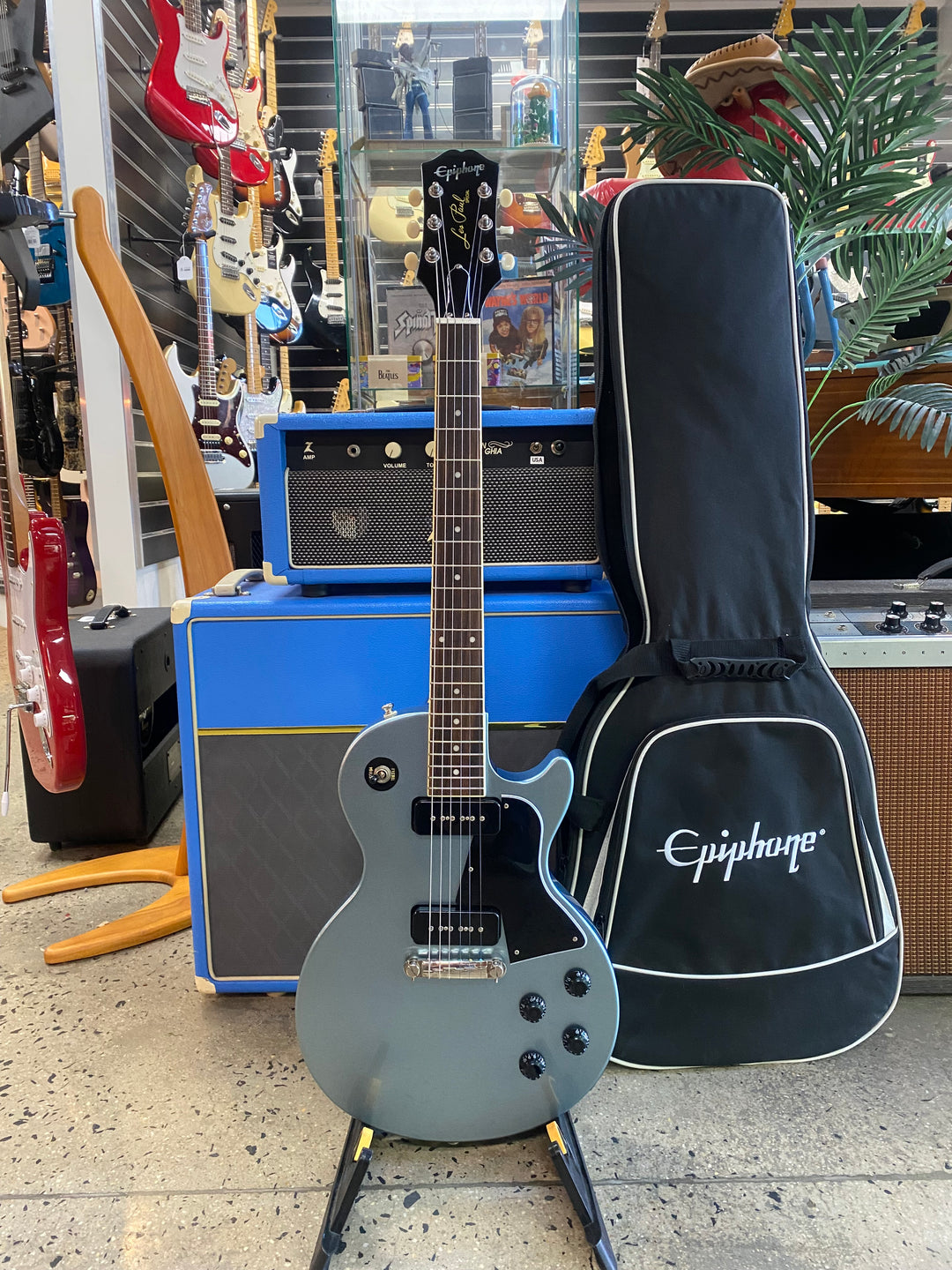 Epiphone Les Paul Special 2025 Pelham Blue Limited Model W/bag ***Pre Loved***