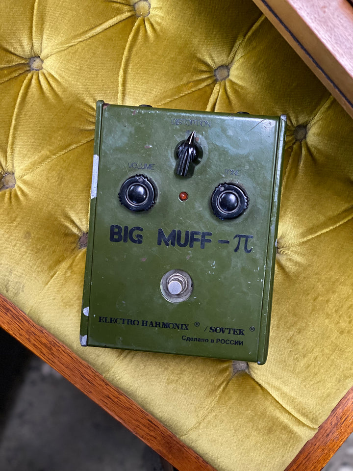 EHX Sovtek Big Muff PI V7 - Green Russian ***pre loved***