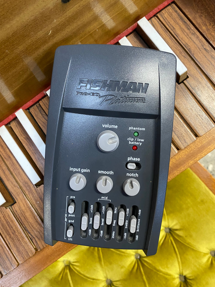 Fishman PRO-EQ Platinum Preamp EQ DI Box With Tone Controls ***Pre Loved***