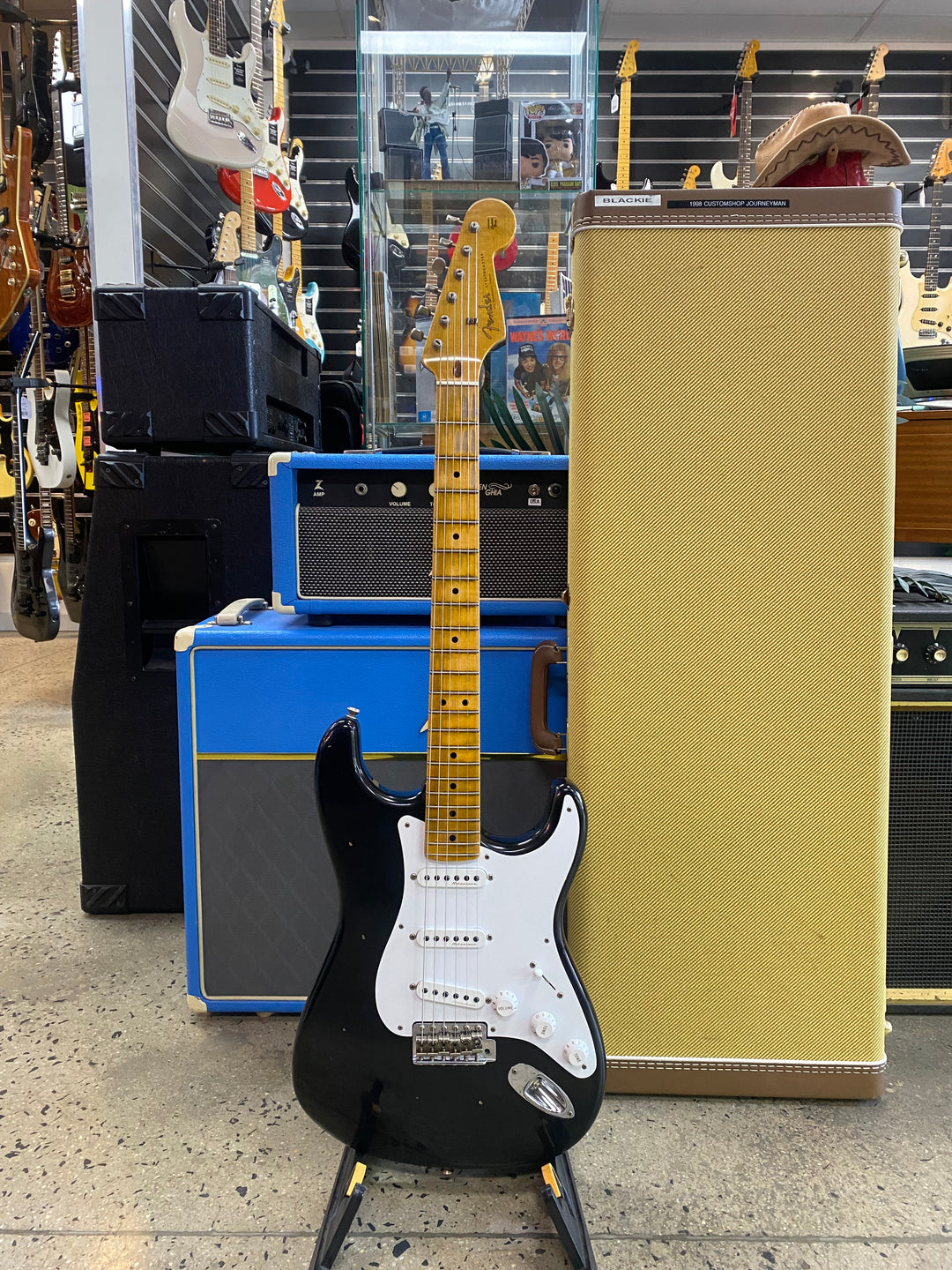 Fender 2018 Customshop LTD  Eric Clapton "Blackie" Journeyman Relic W/case ***Pre loved***