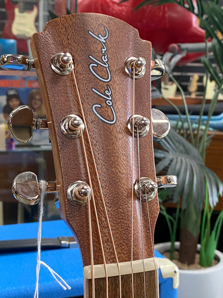 Cole Clark Studio SAN1EC Grand Auditorium Redwood Top Queensland Maple Back and Sides