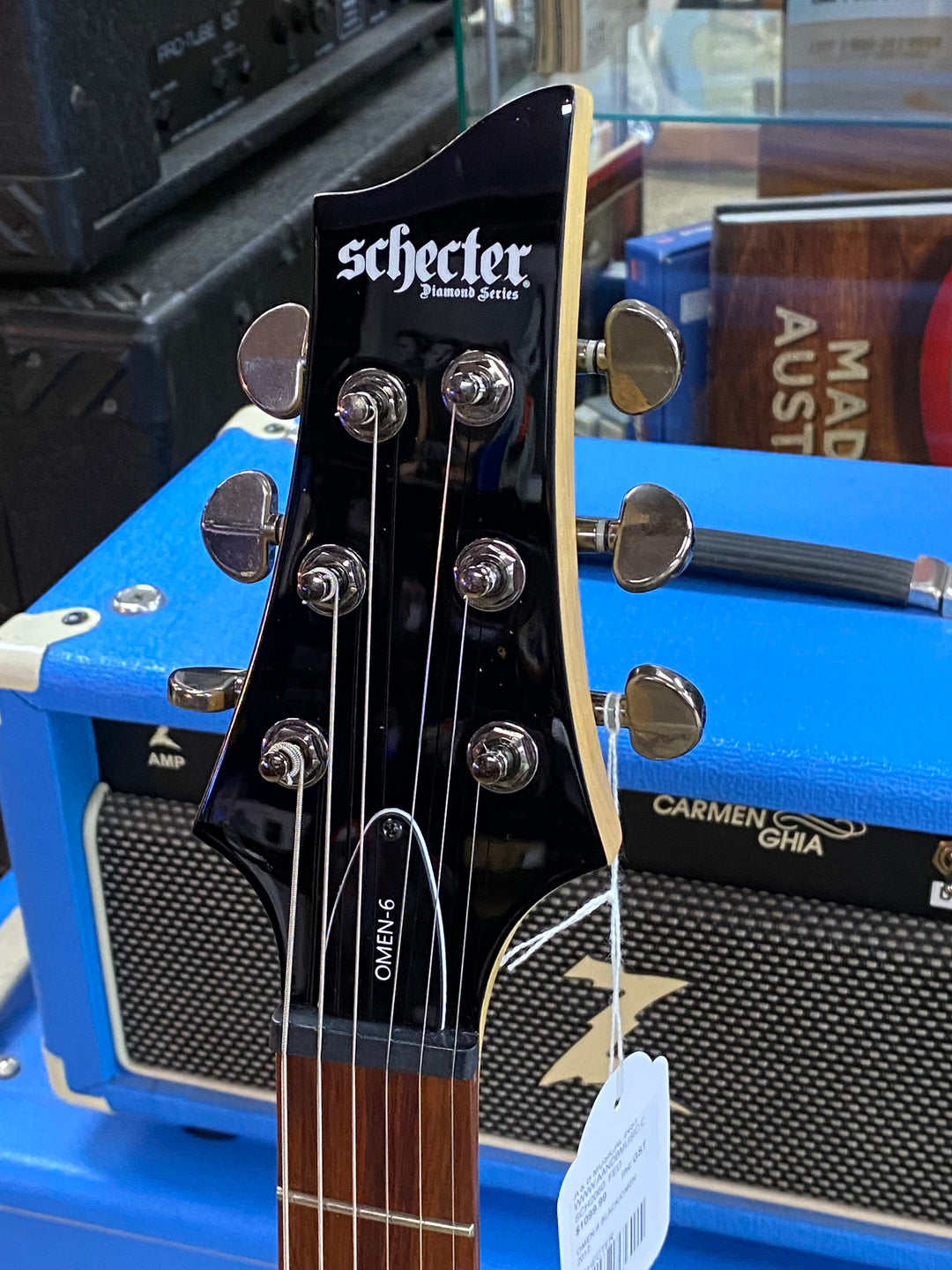Schecter Omen-6 | Gloss Black