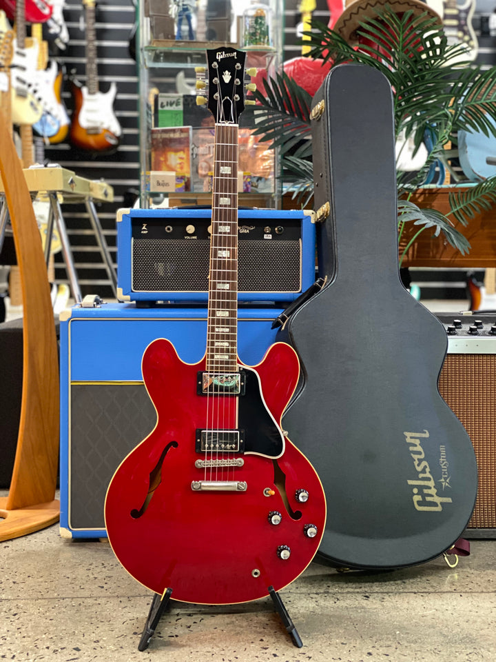 Gibson 2009 Custom Shop Historic '63 ES-335 Reissue Block w/case | Cherry Red ***Pre Loved***