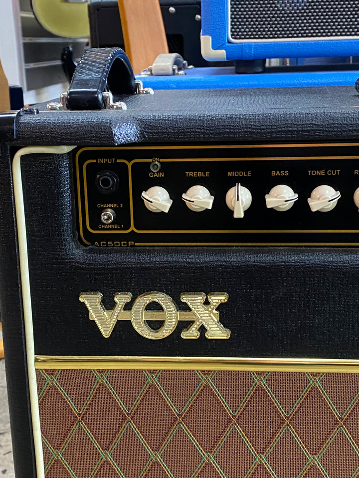 Vox AC50CP2 50-Watt 2x12" Valve Guitar Combo Amplifier ***Pre Loved***