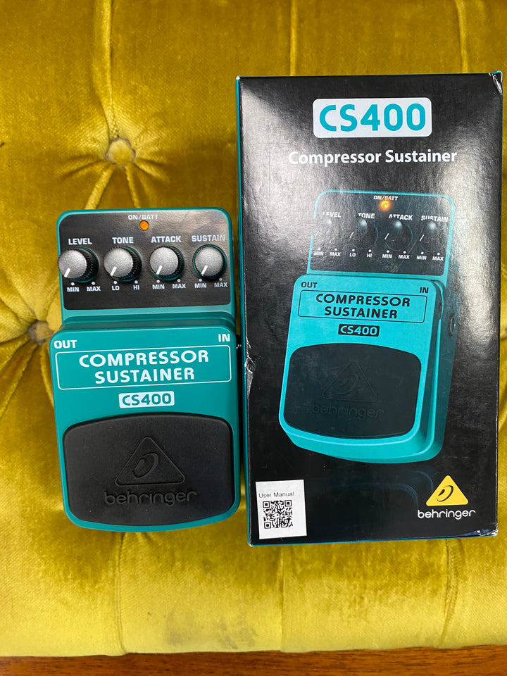 Behringer CS400 Compressor Sustainer w/box ***pre loved***