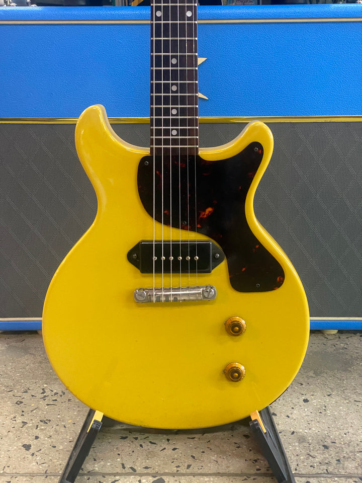 Greco MIJ 1986 EJR59-60D LP Junior Doublecut TV Yellow W/bag ***Pre Loved***