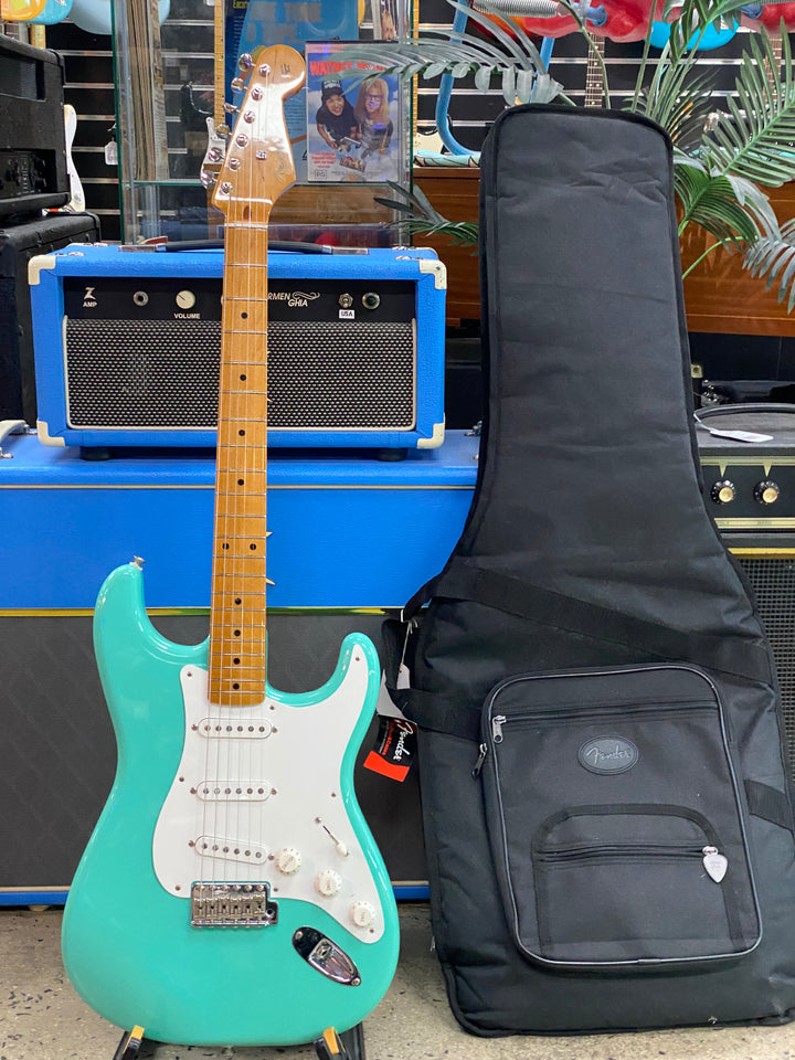 Fender 2022 Vintera 50s Strat *modded* w/bag | Sea Foam Green