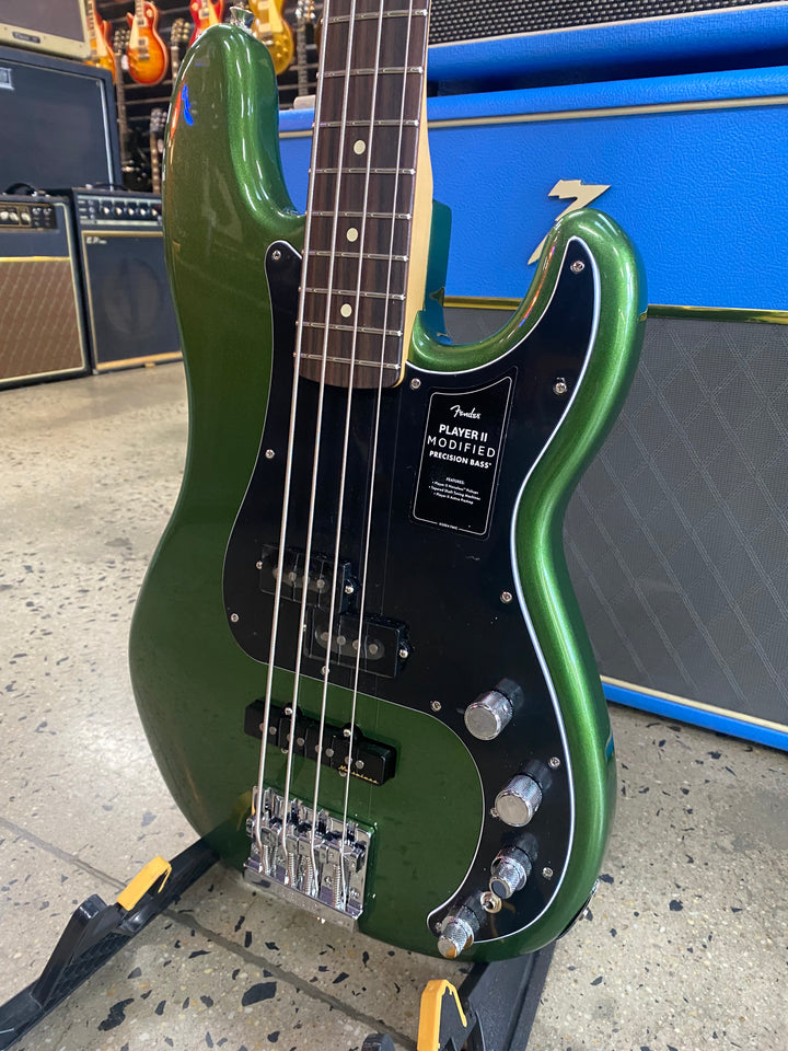 Fender Player II Modified Active Precision Bass® Rosewood | Harvest Green