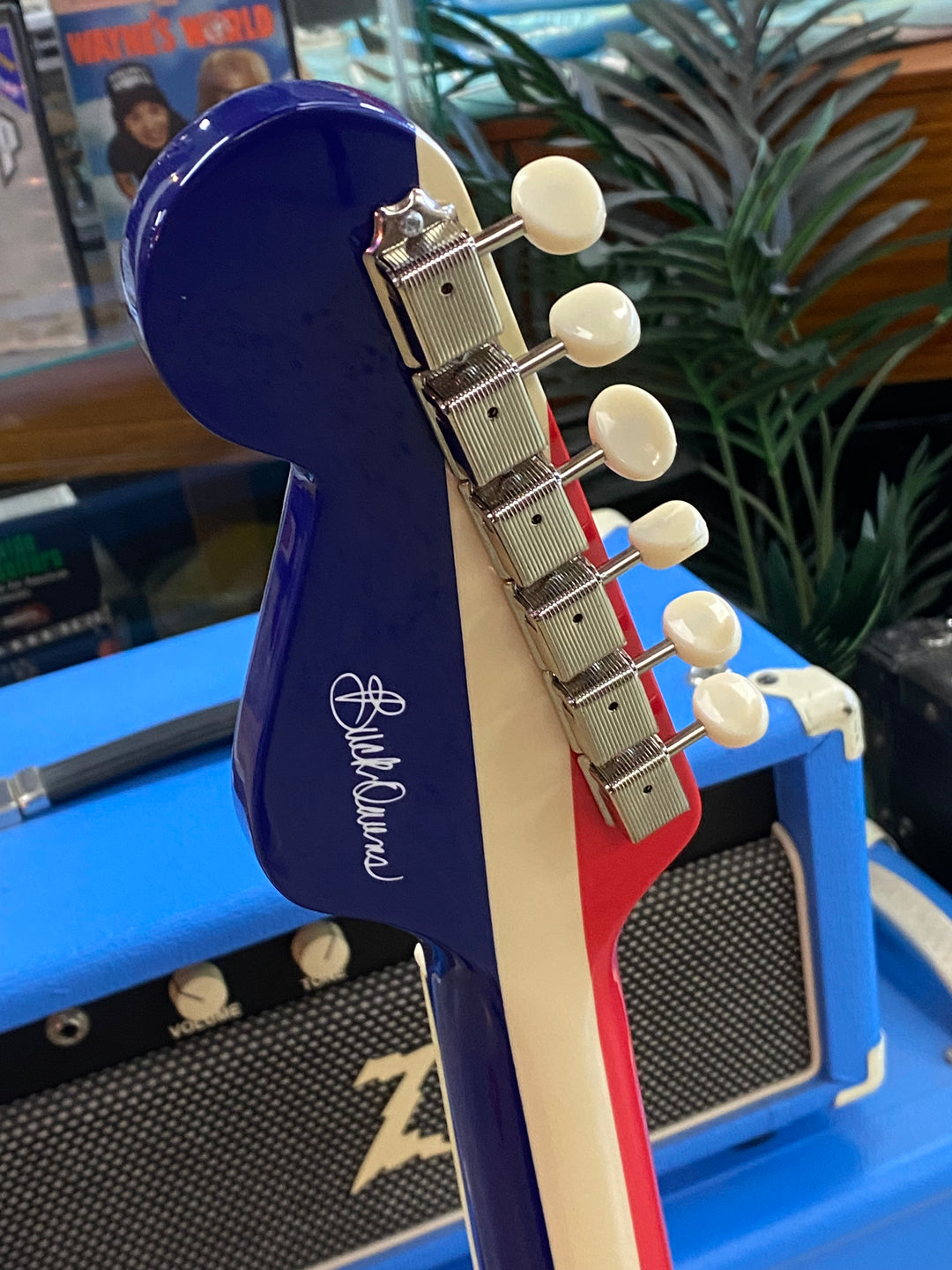 Fender Buck Owens Kingman Acoustic with Case | Red White and Blue