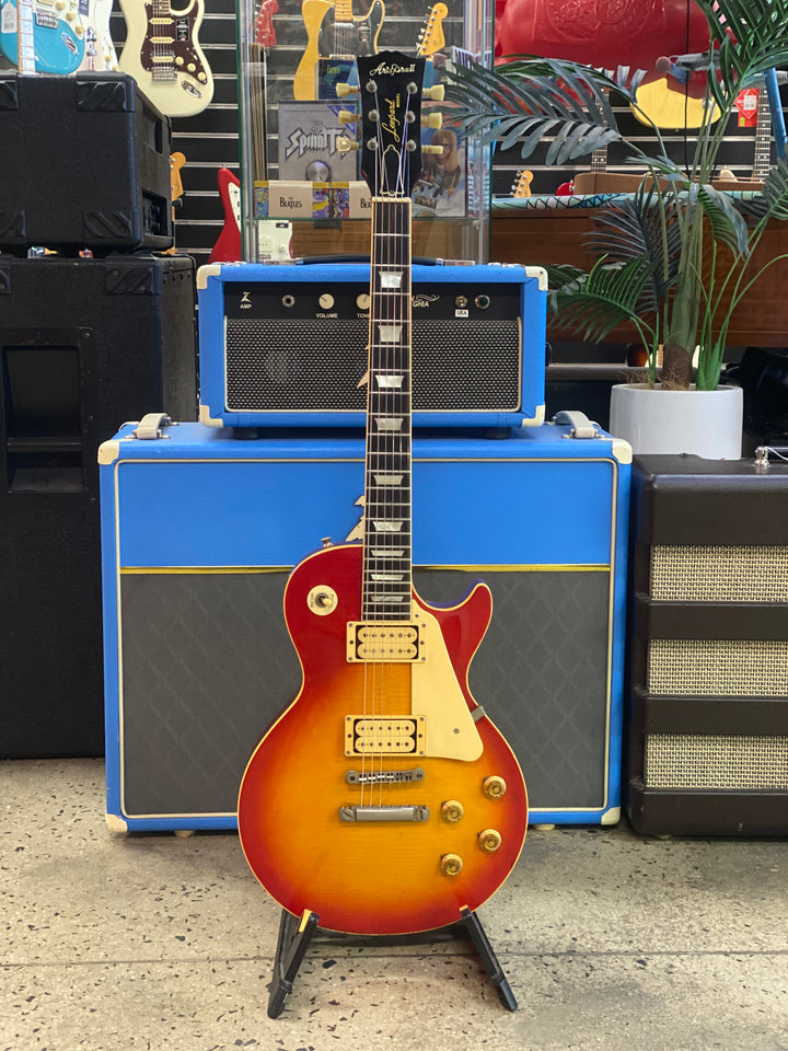 Aria Pro II 1980  LS-800 Leopard Electric Guitar w/bag | Sunburst ***pre loved***