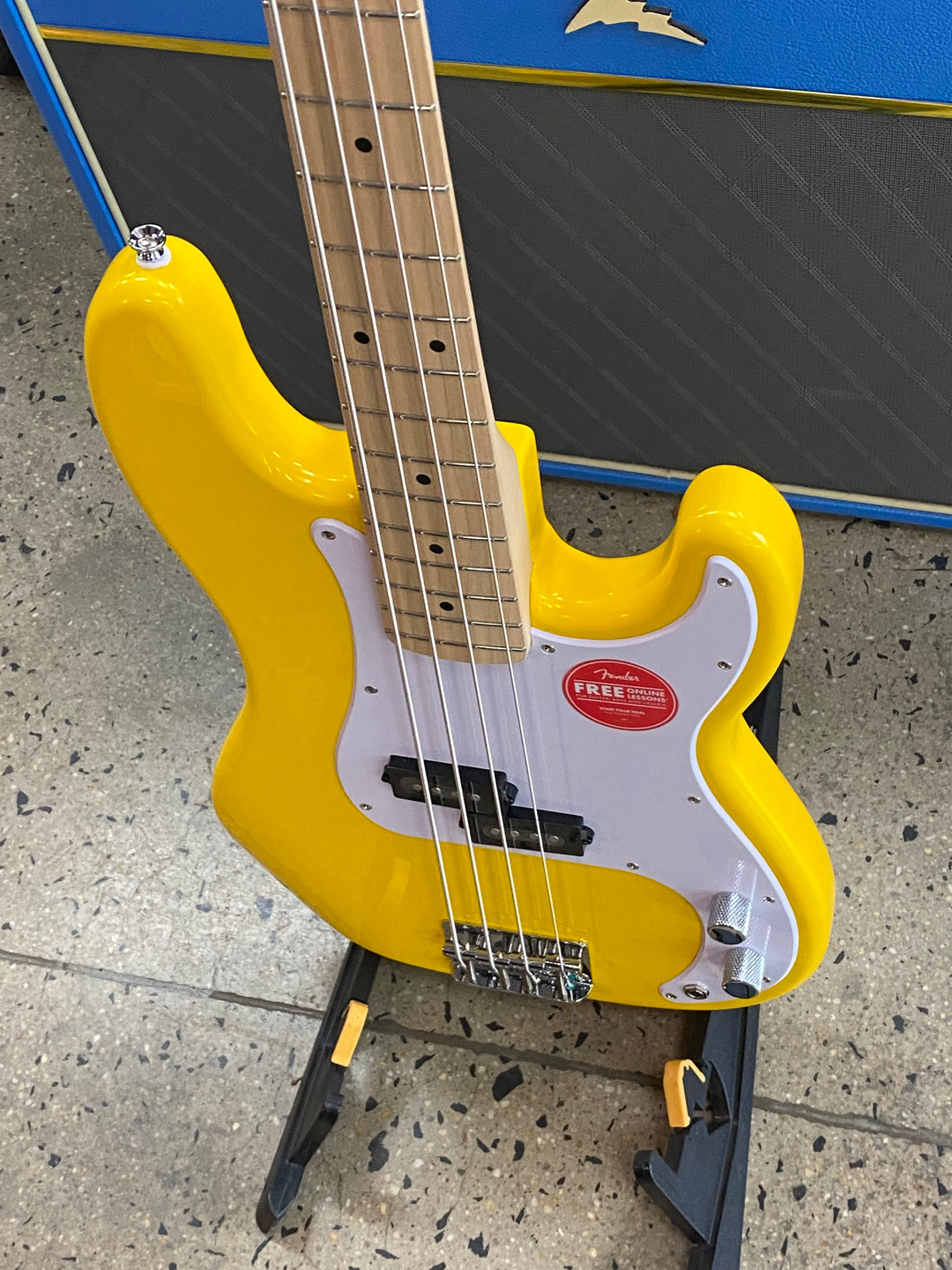 Squier FSR Sonic P Bass | Graffiti Yellow