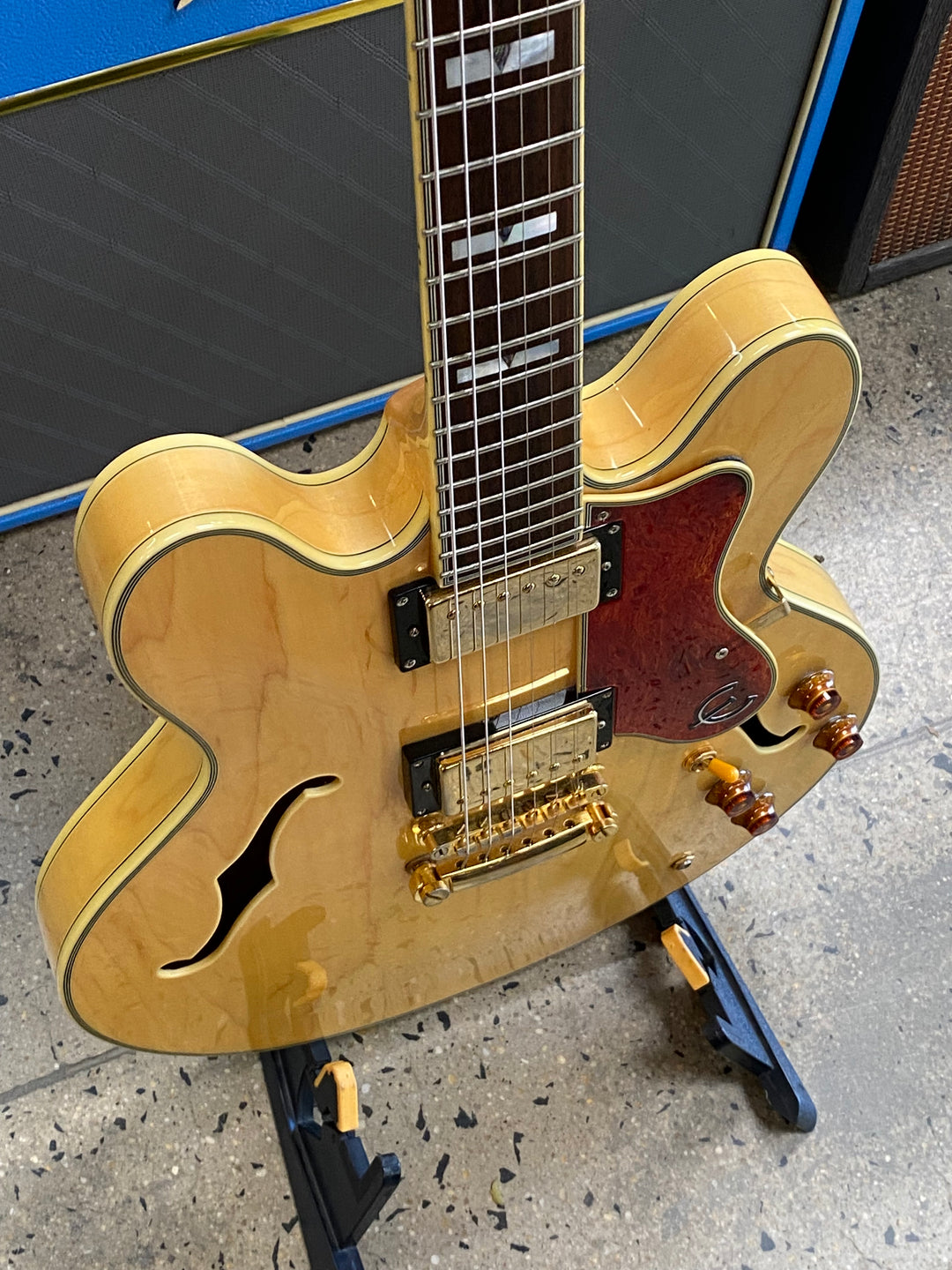 Epiphone MIK 2005 Sheraton II w/case | Natural ***Pre Loved***