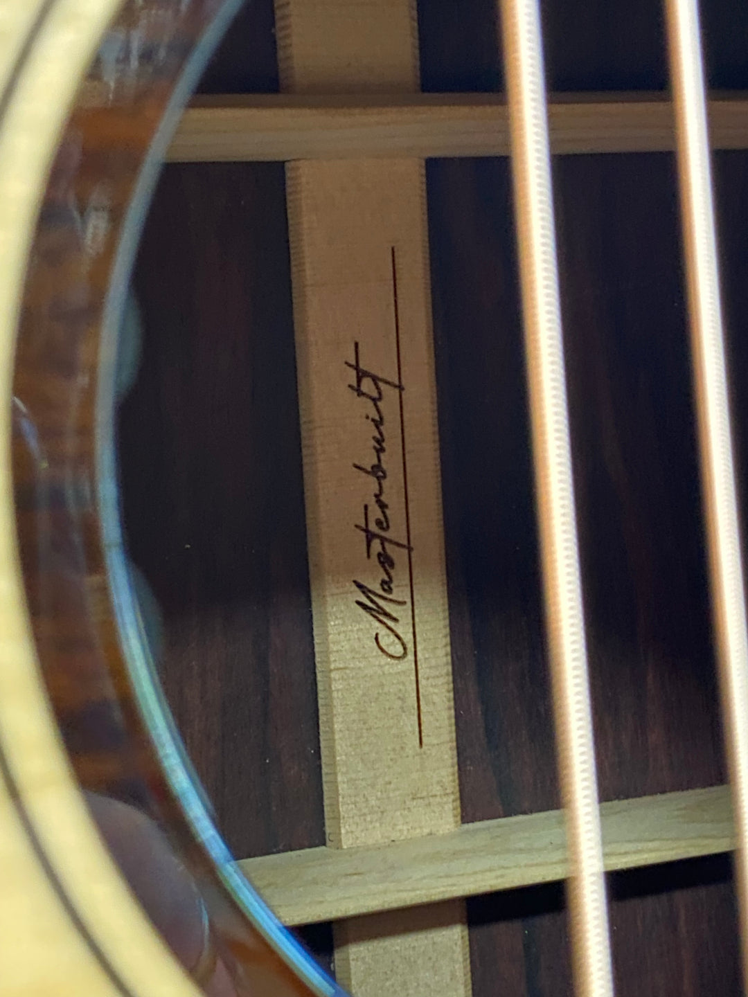 Fenech Guitars Masterbuilt MBGA Madagascar Bois De Rosa Acoustic