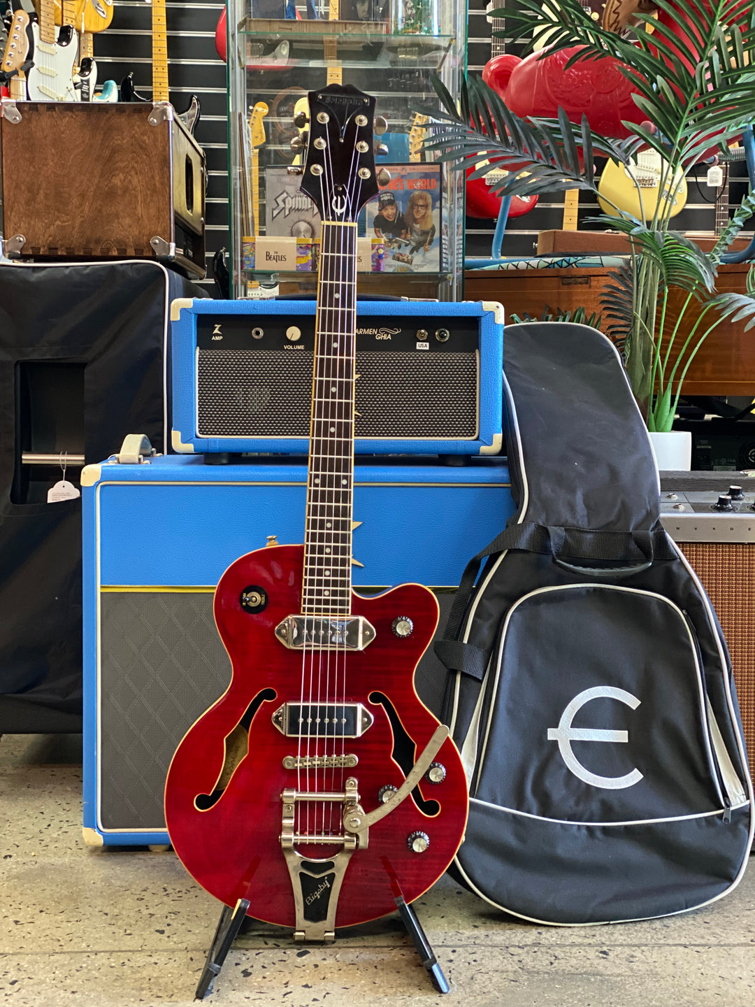 Epiphone 2014 Wildkat w/bag | Wine Red ***pre loved***