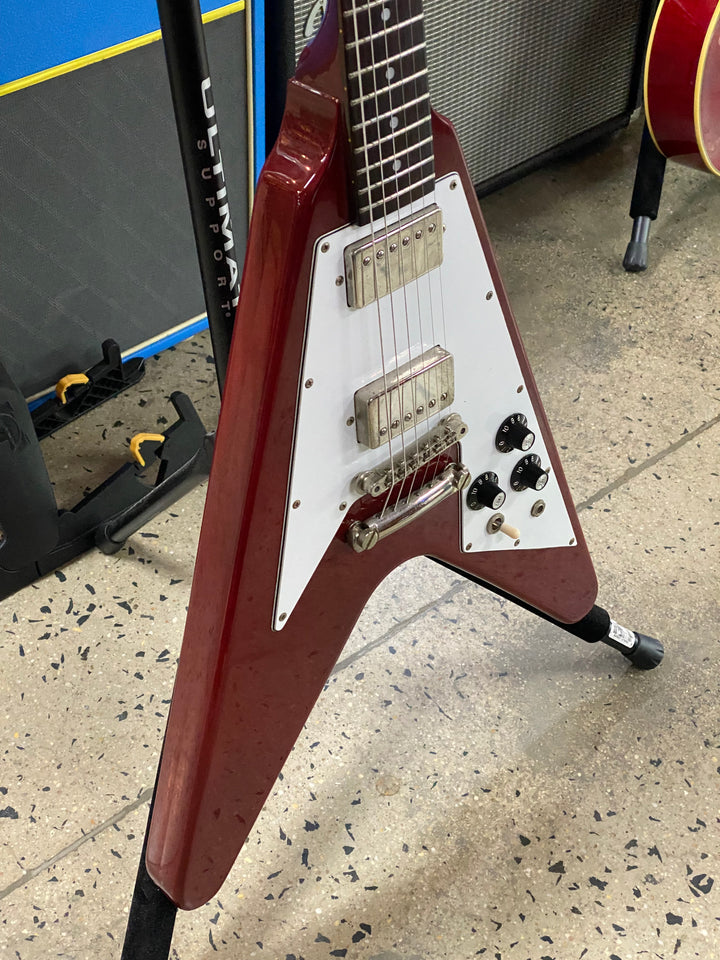 Greco MIJ 1980 FV600 Flying V Cherry W/bag ***Pre Loved***