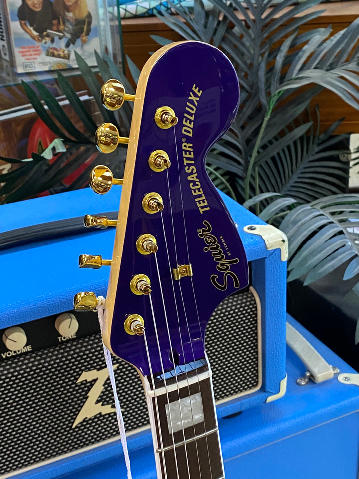 Squier by Fender Paranormal Troublemaker Tele | Purple Metallic