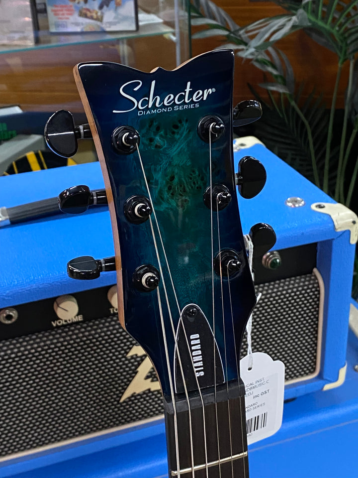 Schecter Solo-II Standard | Ocean Blue Burst