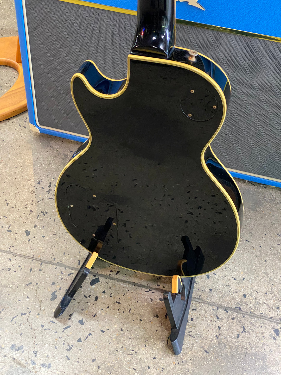 Burny Mid 80s LP Custom w/bag | Black ***pre loved***