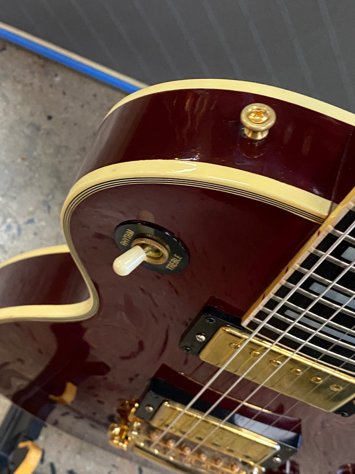 Gibson 1984 Les Paul Custom *modded* w/case | Wine Red **pre loved**