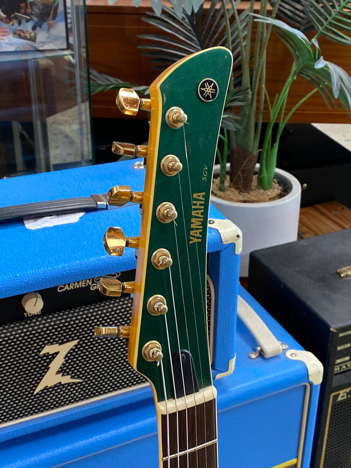 Yamaha Reissue SGV-700 Flying Samurai w/bag | Pearl Green **pre loved**