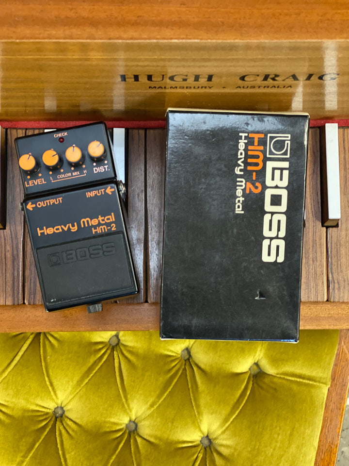 Boss 1984 HM-2 Heavy Metal Pedal MIJ wbox ***pre loved***