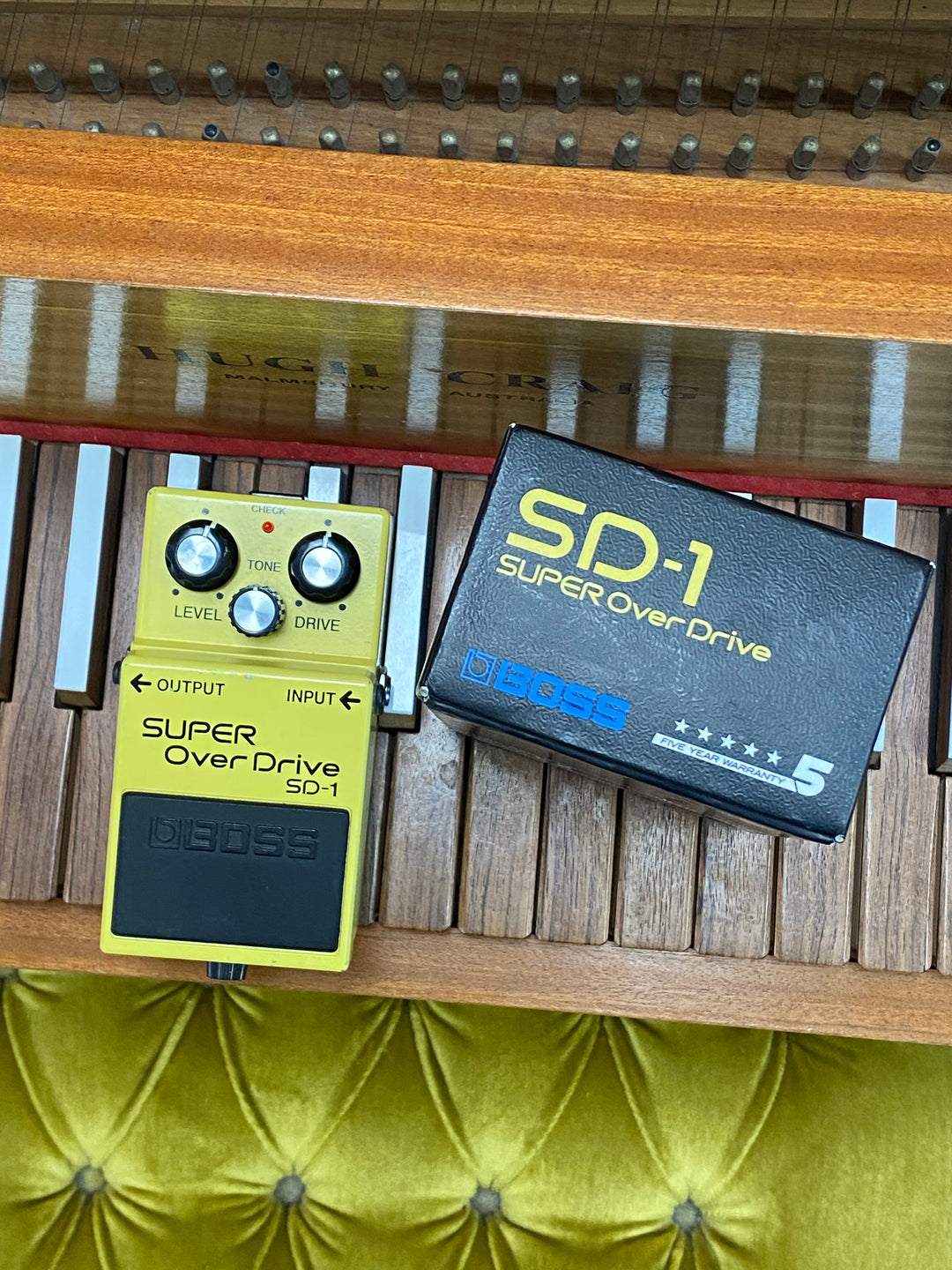 Boss SD-1 Super Overdrive Pedal MIT w/box ***pre loved***