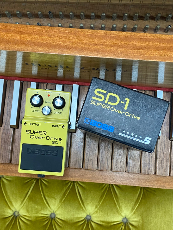 Boss SD-1 Super Overdrive Pedal MIT w/box ***pre loved***