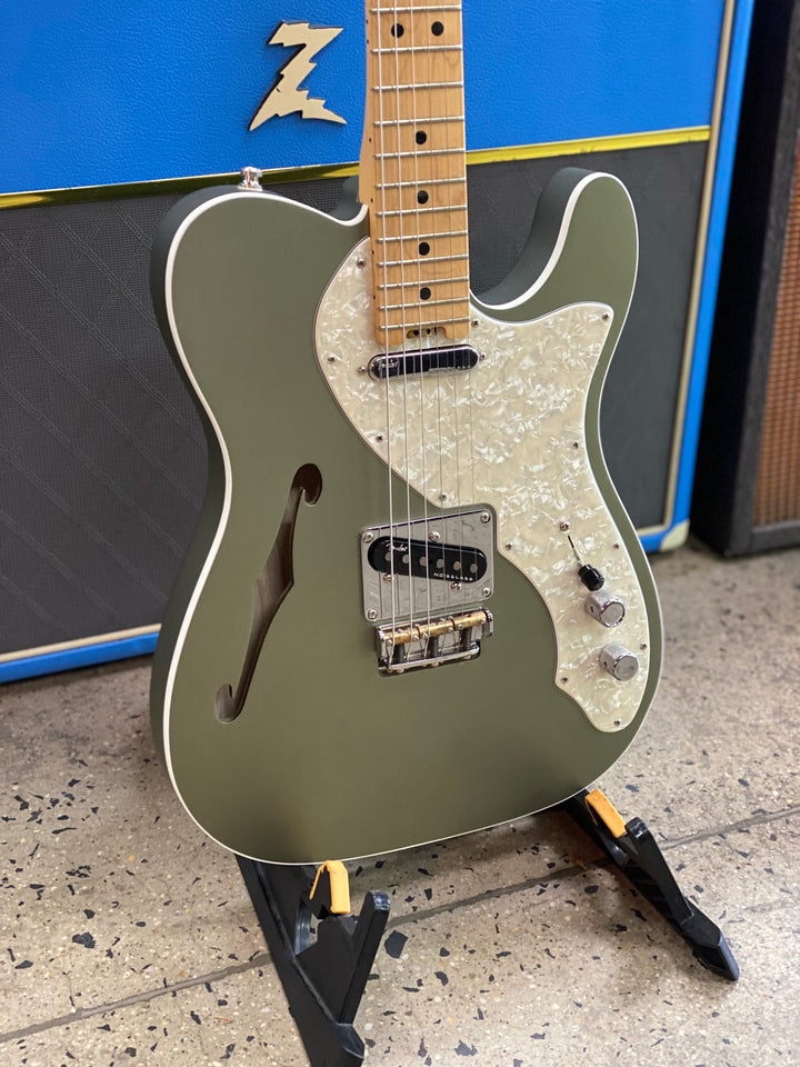 Fender 2018 American Elite Tele Thinline w/case | Satin Jade Pearl Metallic ***pre loved***