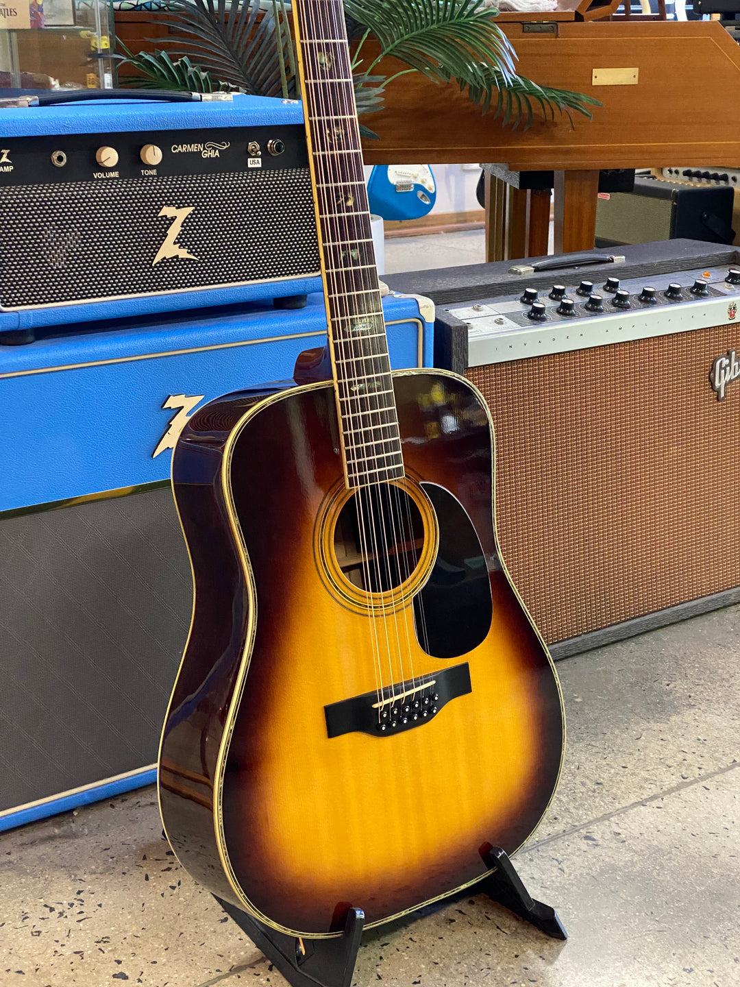 Morris B-50 Dreadnought 12 String | Sunburst ***pre loved***