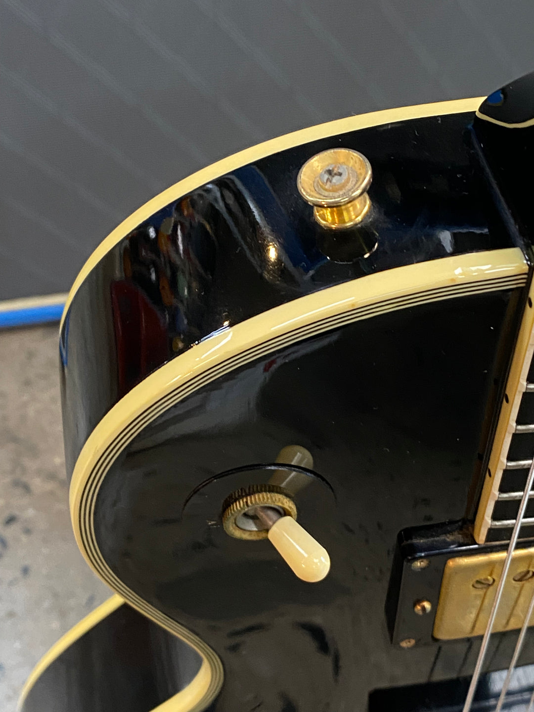 Burny 1980s RLC LP Custom w/bag | Black ***pre loved***