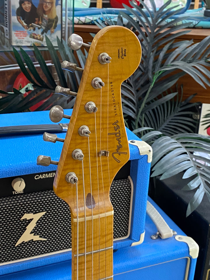 Fender 1994 40th Anniversary Foto Flame w/case | Shoreline Gold ***pre loved***