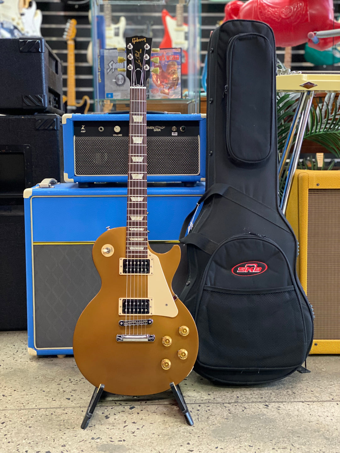 Gibson USA 2011 Les Paul Tribute w/bag | Goldtop ***Pre Loved***