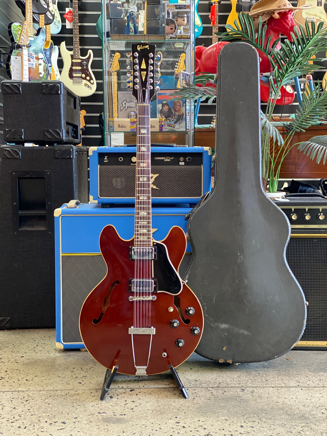 Gibson ES-335-12 1968 12 String w/case | Burgundy Mist ***pre loved***