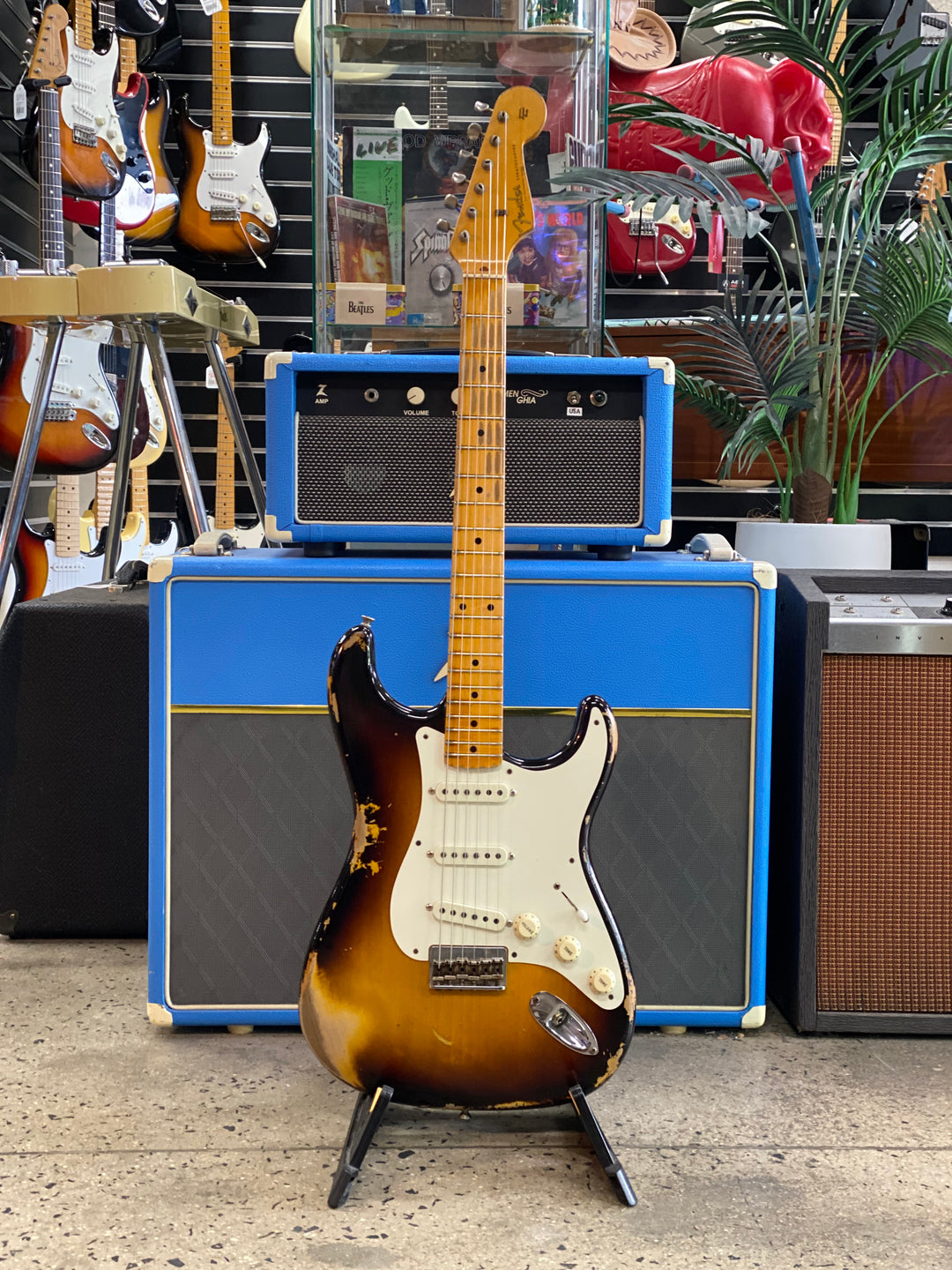 Fender 2020 Custom Shop LTD ED Troposphere Relic Hardtail Strat ***pre loved***