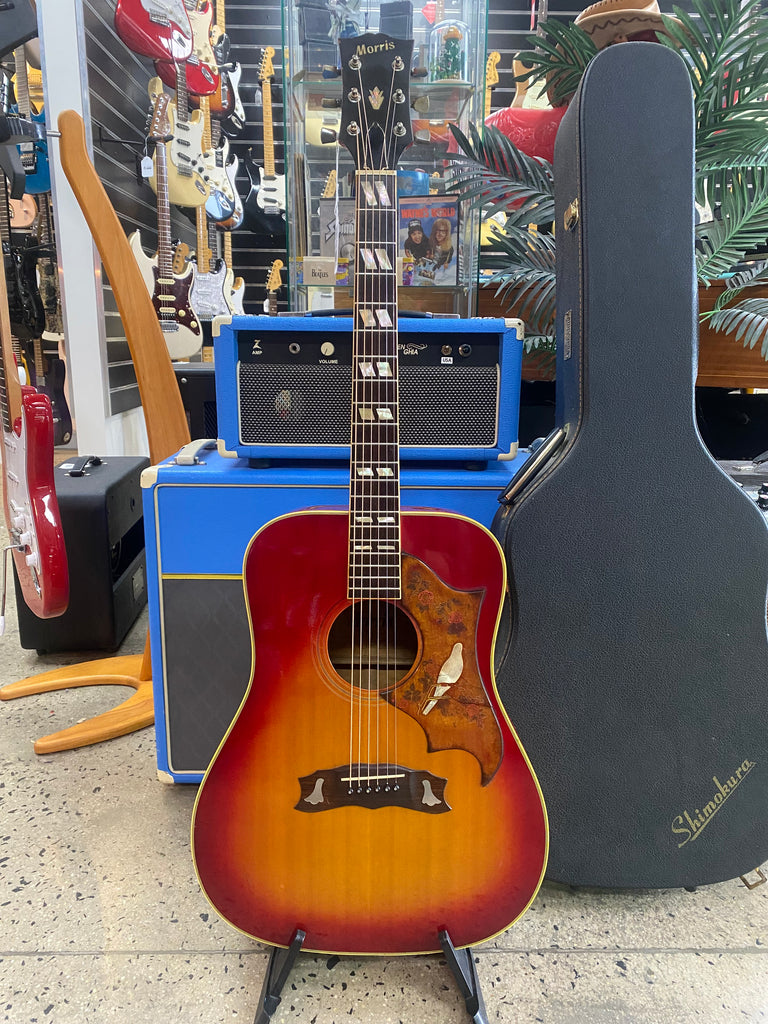 1975 Morris WD-35 Dove Style Dreadnought Acoustic Guitar **Pre