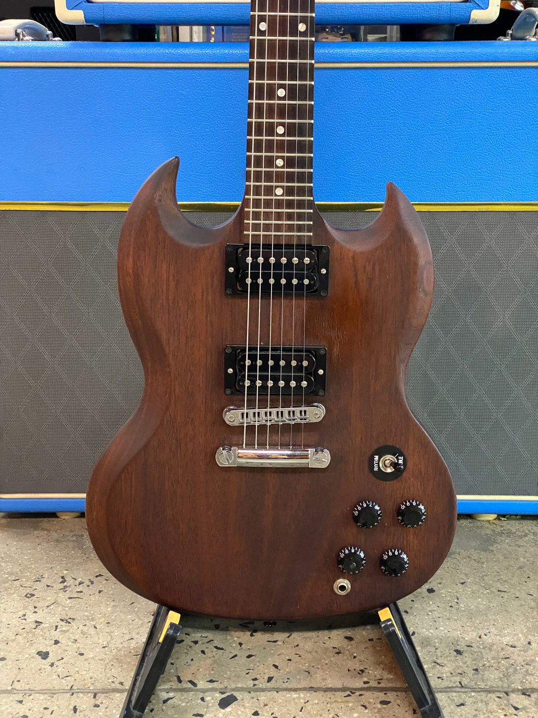 Gibson USA 2013 SGJ Modded Chocolate Satin W/case Pre ***Loved***