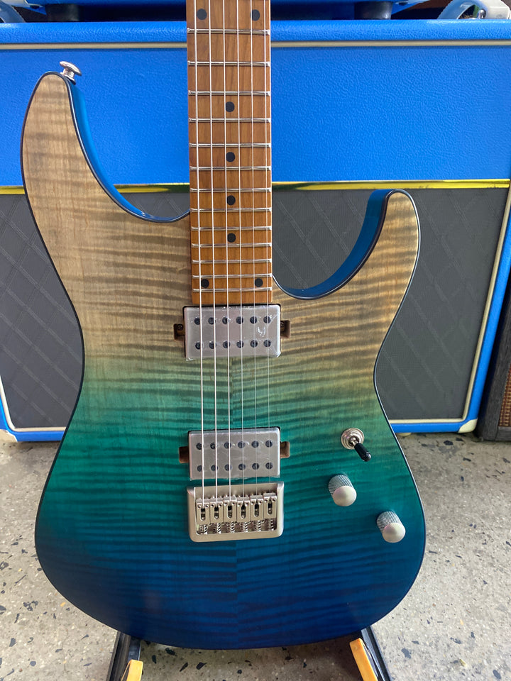 Schecter C-1 Standard Plus Electric Guitar | Blue Fade (BF)