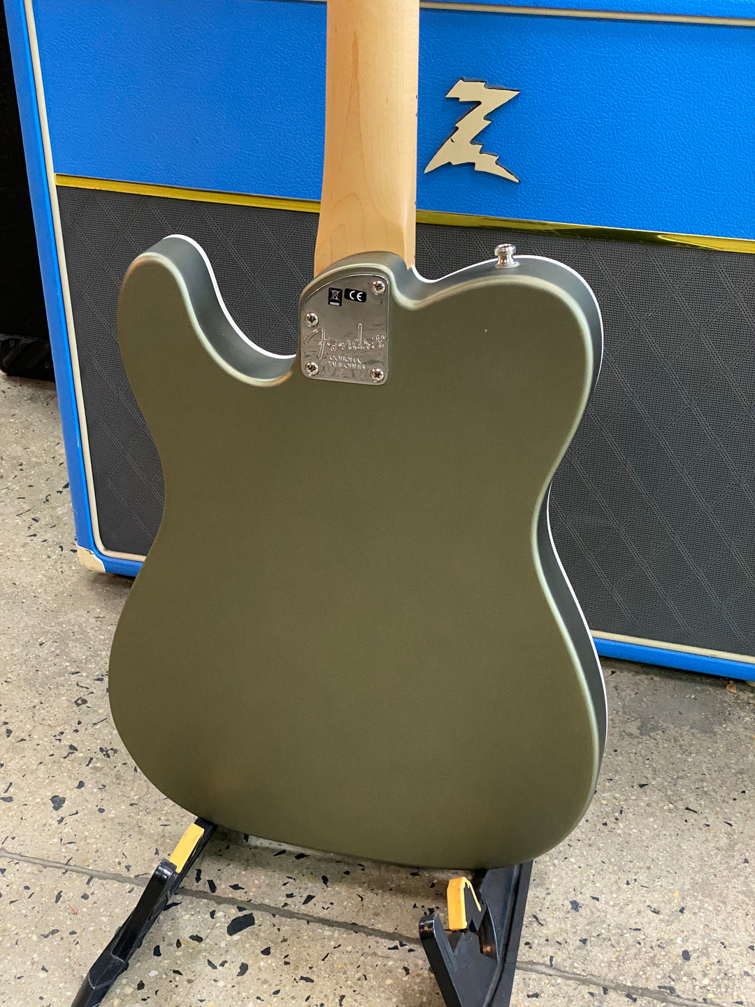 Fender 2018 American Elite Tele Thinline w/case | Satin Jade Pearl Metallic ***pre loved***