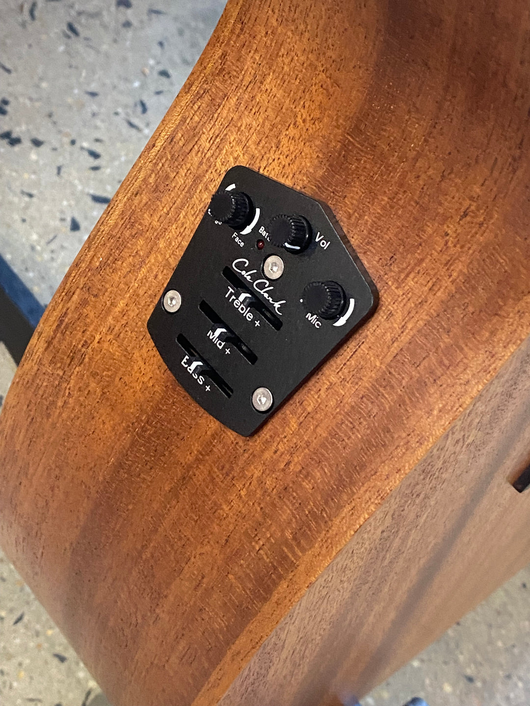 Cole Clark Studio GA SAN1EC All Solid African Mahogany
