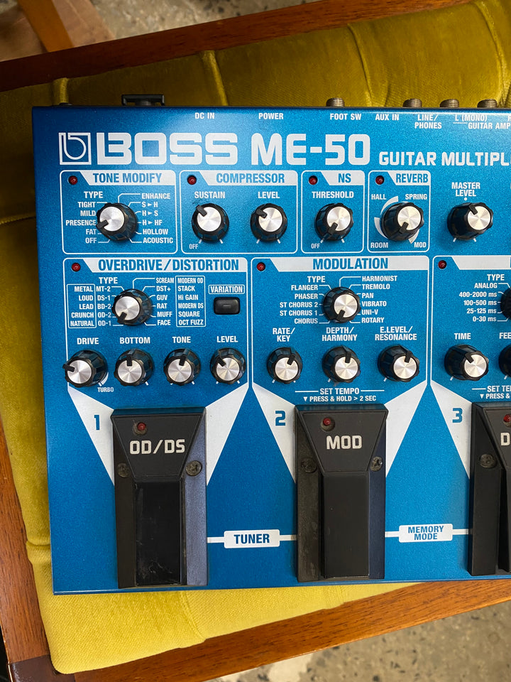 Boss ME-50 2003 Guitar Multiple Effects W/power supply ***Pre Loved***